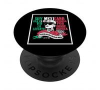Soy Mexicano ESA ES mi Bandera Mexicans Rapper Lefty SM PopSockets PopGrip Adhésif