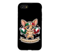Soy Pequeño Pero Pego Como Mexicano Chihuahua Boxe Coque pour iPhone SE (2020) / 7/8
