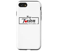 Soy Toxica Y Tu Sabias La Vistima Funny Latina Womens Girl Coque pour iPhone SE (2020) / 7/8