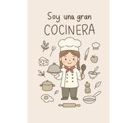 Soy una gran cocinera: Cuaderno de notas personalizado. Libreta punteada (con puntos) de profesiones. Regalo perfecto para cocineras. 120 páginas.