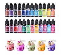 Soy Wax Dye Liquid | Liquid Concentrated Soy Wax Dyes | High Concentration Candle Coloring Dye, 18 or 24 Colors Candles Pigments for Soys Waxes
