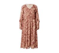 Soyaconcept Robe 'VALBORG 2' beige / rouge rouille, Taille 40