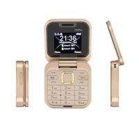 SOYES I16pro 2G Téléphone à Clapet débloqué, Double SIM, Gros Bouton, Téléphone Portable pour Personnes âgées et Enfants, 16 Go de Poche, Téléphone Portable de Base, Son Fort,
