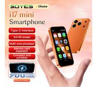SOYES i17 Mini Smartphone 3.0 "écran 2GB RAM 16GB ROM double SIM veille double caméra Android 9.0 multi applications prise en charge petit téléphone Pink