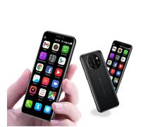 SOYES S10 4G Mini Smartphone 3,5 pouces Android 6.0 ID d'empreintes digitales Face ID RAM 3Go ROM 64Go 2050 mAh Double SIM Noir