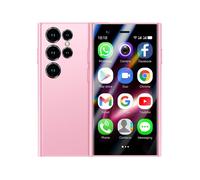 SOYES S24 PRO MAX 4G Mini Smartphone 3.0 pouces 2GB+16GB Double Caméra Double SIM Android 8.1 Reconnaissance Faciale Rose