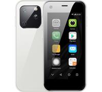 Soyes Xs13 Mini téléphone portable Android 3D verre double carte Sim Tf slot carte 5mp caméra petit téléphone portable blanc