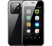 Soyes Xs13 Mini téléphone portable Android MTK6580 4-core 1GB RAM 8GB ROM 3D Glass Dual Sim Card 5mp caméra petit téléphone portable noir