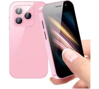 SOYES XS14 Pro 4G Mini Smartphone 3,0 pouces Android 9,0 RAM 3Go ROM 32Go Reconnaissance faciale OTG 2600mAh Double SIM Rose