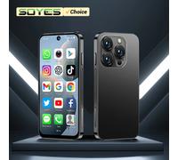 SOYES XS19 Mini Smartphone 3.88 pouces 2GB RAM 16GB ROM Android10.0 avec reconnaissance faciale double SIM veille réseau 3G petit téléphone Black
