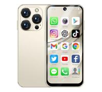 SOYES XS19 PRO Mini 4G Smartphone Quad Core 3.88 pouces 4GB+64GB 5MP Double SIM Double Veille Android 12.0 Or