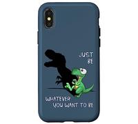 Soyez celui Que Vous Voulez être : T-Rex, marionnette de Coque pour iPhone X/XS