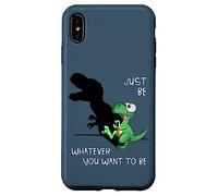 Soyez celui Que Vous Voulez être : T-Rex, marionnette de Coque pour iPhone XS Max