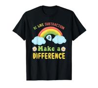 Soyez comme Une soustraction et Faites la différence T-Shirt Graphique avec Valeur