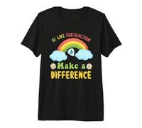 Soyez comme Une soustraction et Faites la différence T-Shirt Haut de Gamme
