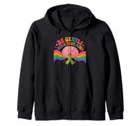 Soyez Doux avec Votre Esprit Sensibilisation à la santé mentale Rainbow Sweat à Capuche