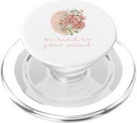 Soyez Doux pour Votre Esprit, la santé mentale est Importante pour la Sensibilisation à l'anxiété PopSockets PopGrip pour MagSafe