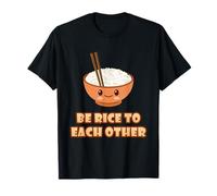 Soyez du Riz l'un pour l'autre, drôle et Mignon Jeu de Mots Asiatique Kawaii T-Shirt