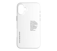 Soyez forts et Courageux, Josué 1, Fête des Pères Chrétiens Coque pour iPhone 16 Plus
