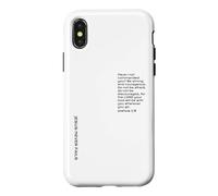 Soyez forts et Courageux, Josué 1, Fête des Pères Chrétiens Coque pour iPhone X/XS