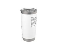 Soyez forts et courageux, Josué 1, Fête des Pères Chrétiens Gobelet isotherme en acier inoxydable double paroi