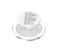 Soyez forts et Courageux, Josué 1, Fête des Pères Chrétiens PopSockets PopGrip pour MagSafe