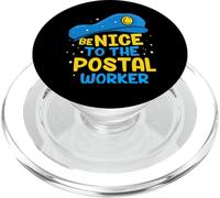 Soyez Gentil avec Le Postier Employé De La Poste Facteur PopSockets PopGrip pour MagSafe