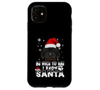 Soyez Gentil avec Moi, Je connais Le Père Noël Chien de Coque pour iPhone 11