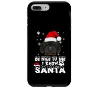 Soyez Gentil avec Moi, Je connais Le Père Noël Chien de Coque pour iPhone 7 Plus/8 Plus