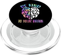 Soyez Gentil avec Votre Cerveau en Forme de cœur PopSockets PopGrip pour MagSafe