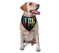 Soyez Gentil Chien Bandanas écharpe pour Animaux de Compagnie Triangle Bavoir garçon Fille Foulard réglable Accessoires pour Petit Moyen Grand Chiot