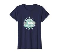Soyez Gentil dans Un Monde où Vous Pouvez être n'importe Quoi T-Shirt, Femme, Bleu Marine, L