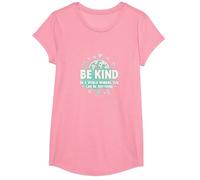 Soyez Gentil dans Un Monde où Vous Pouvez être n'importe Quoi T-Shirt, Fille, Rose, L