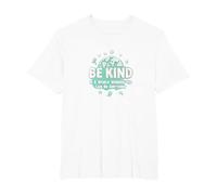 Soyez Gentil dans Un Monde où Vous Pouvez être n'importe Quoi T-Shirt, Homme Grandes Tailles, Blanc, 2X Tall