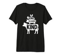 Soyez Gentil pour Tous Les Types - Amusant végétalien T-Shirt Haut de Gamme
