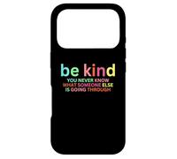 Soyez Gentil, Vous ne Savez jamais ce Que Quelqu'un d'autre Traverse Coque pour iPhone 17 Pro