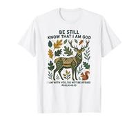 Soyez immobile et sachez Que Je suis Dieu Psaume 46:10 T-Shirt