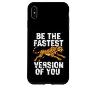 Soyez la Version la Plus Rapide de Votre Motivation guépard Coque pour iPhone XS Max