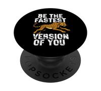 Soyez la Version la Plus Rapide de Votre Motivation guépard PopSockets PopGrip Adhésif