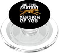 Soyez la Version la Plus Rapide de Votre Motivation guépard PopSockets PopGrip pour MagSafe