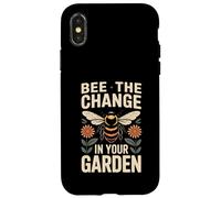 Soyez Le témoin du Changement dans la Nature des pollinisateurs de Votre Jardin Coque pour iPhone X/XS