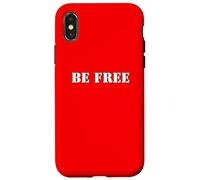 Soyez Libre - Foi. Liberté. Vie audacieuse. Coque pour iPhone X/XS