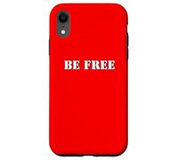 Soyez Libre - Foi. Liberté. Vie audacieuse. Coque pour iPhone XR