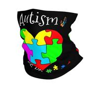 Soyez Patient, Je suis Autiste. Homme Femme Bandeau Anti-Solaire Cache Cou Thermique Foulard pour Moto Cyclisme Ski Voyage