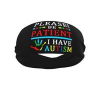 Soyez Patient, Je suis Autiste. Unisexe Bandeaux Absorbe La Transpiration Headband Respirant Bandeaux De Sport pour Randonnée Running Sport