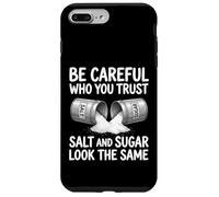 Soyez Prudent à Qui Vous Faites Confiance au sel et au Sucre Coque pour iPhone 7 Plus/8 Plus