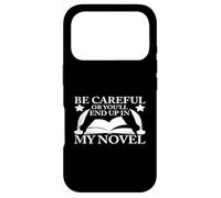 Soyez Prudent ou Vous finirez dans Mon Roman Graphique Coque pour iPhone 17 Pro