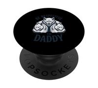 Soyez respectueux Envers Le Dicton drôle de Loup-Garou de Papa PopSockets PopGrip Adhésif