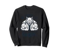 Soyez respectueux Envers Le Dicton drôle de Loup-Garou de Papa Sweatshirt