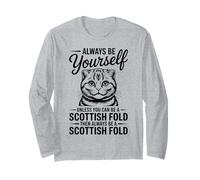 Soyez Un Chat Scottish Fold Funny Scottish Fold Manche Longue